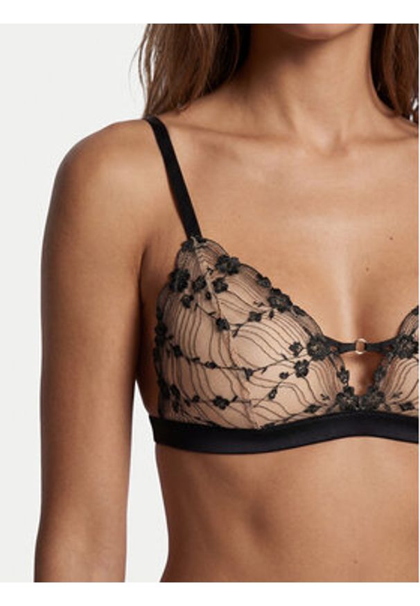 Guess Biustonosz braletka O6GC08 KE840 Beżowy. Kolor: beżowy. Materiał: syntetyk