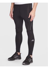 Adidas - adidas Legginsy Own the Run Leggings HM8444 Czarny Fitted Fit. Kolor: czarny. Materiał: syntetyk. Sport: bieganie #1