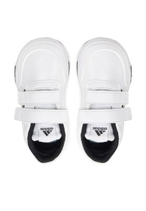 Adidas - adidas Sneakersy Tensaur Sport Training Hook and Loop Shoes GW1988 Biały. Kolor: biały. Materiał: syntetyk