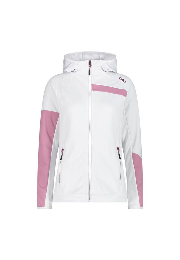 Kurtka przeciwdeszczowa damska z kapturem CMP. Typ kołnierza: kaptur. Kolor: biały, wielokolorowy, czarny. Styl: sportowy. Sport: turystyka piesza
