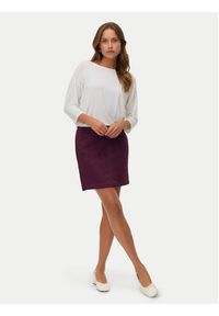 Vero Moda Spódnica mini Donnadina 10210430 Fioletowy Regular Fit. Kolor: fioletowy. Materiał: syntetyk #2