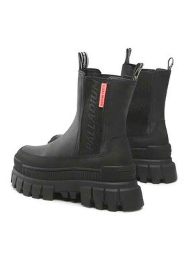 Palladium Sztyblety Revolt Chelsea Rangr 98356-001-M Czarny. Kolor: czarny. Materiał: skóra