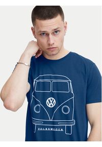 Blend T-Shirt 20716993 Niebieski Regular Fit. Kolor: niebieski. Materiał: bawełna #7