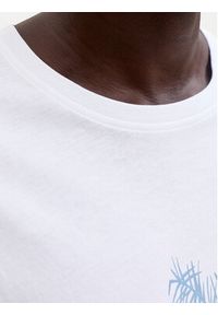 Jack & Jones T-Shirt Gradient Print 12288094 Biały Regular Fit. Kolor: biały. Materiał: bawełna. Wzór: nadruk, gradientowy #3