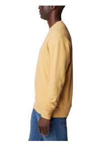 columbia - Bluza męska Columbia Marble Canyon French Terry Crew. Kolor: żółty. Materiał: bawełna, poliester