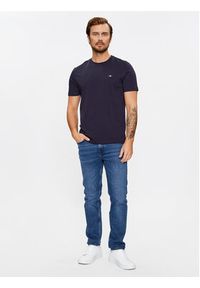 GANT - Gant T-Shirt Shield 2003184 Granatowy Regular Fit. Kolor: niebieski. Materiał: bawełna #3