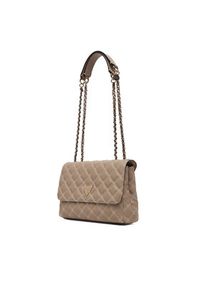 Guess Torebka Giully II HWBQ96 73200 Beżowy. Kolor: beżowy. Materiał: skórzane #5