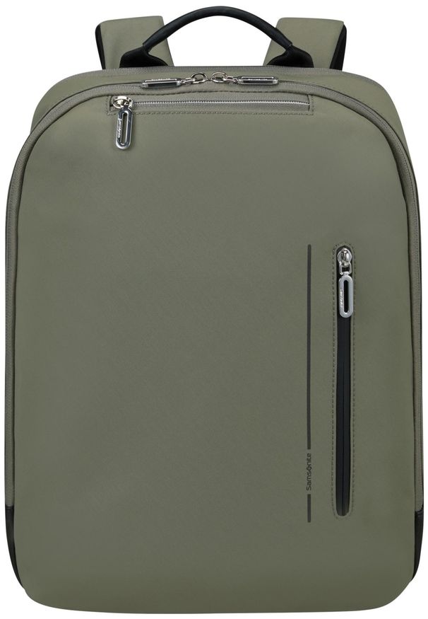 Plecak Samsonite Ongoing 14.1'' oliwkowy. Kolor: oliwkowy. Styl: biznesowy