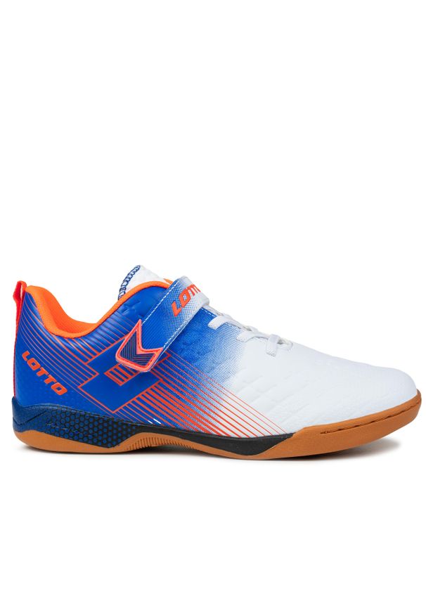 LOTTO - Buty dziecięce sportowe Lotto SHOOTA K. Kolor: pomarańczowy, niebieski, wielokolorowy, biały. Sport: turystyka piesza