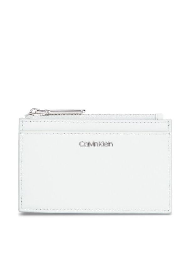 Calvin Klein Duży Portfel Damski Ck Must K60K611933 Zielony. Kolor: zielony. Materiał: skóra