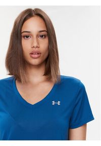 Under Armour T-Shirt Tech Ssv - Solid 1255839 Niebieski Loose Fit. Kolor: niebieski. Materiał: syntetyk #3