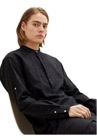 Tom Tailor Denim Koszula 1034921 Czarny Regular Fit. Kolor: czarny. Materiał: bawełna, denim #2