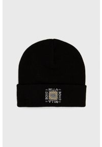 Billabong czapka kolor czarny z grubej dzianiny. Kolor: czarny. Materiał: dzianina #1