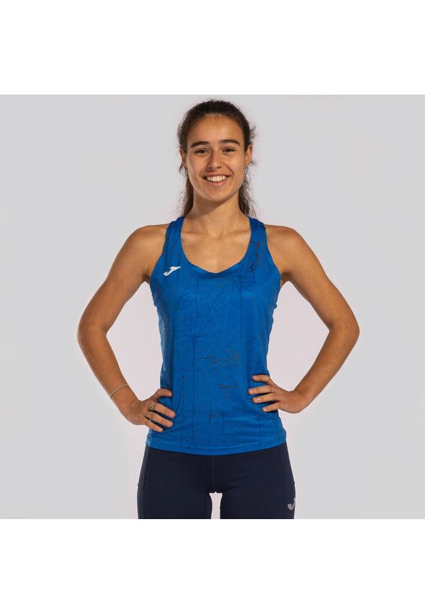 Tank top do biegania damski Joma Elite IX. Kolor: niebieski