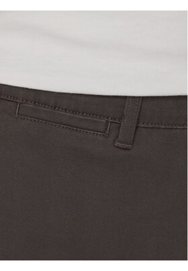 Jack & Jones Chinosy Kane 12275705 Czarny Relaxed Fit. Kolor: czarny. Materiał: bawełna