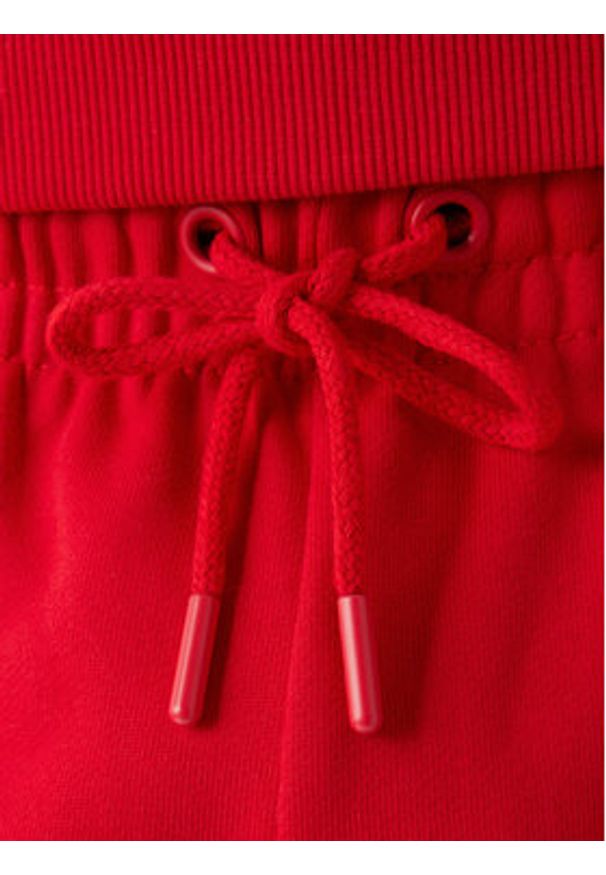 Kappa Spodnie dresowe Olmos 311M2TW Czerwony Regular Fit. Kolor: czerwony. Materiał: bawełna