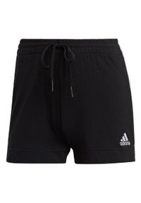 Adidas - Szorty Essentials Slim 3-Stripes. Kolor: czarny, biały, wielokolorowy