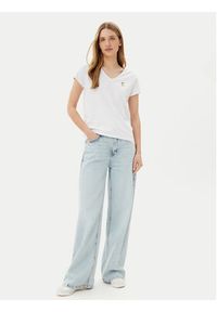 Pieces T-Shirt Tilly 17157705 Biały Regular Fit. Kolor: biały. Materiał: bawełna #3