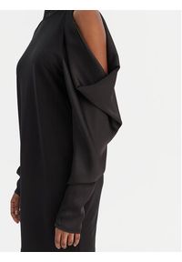 Rinascimento Sukienka koktajlowa CFC0126605003 Czarny Regular Fit. Kolor: czarny. Materiał: syntetyk. Styl: wizytowy #2