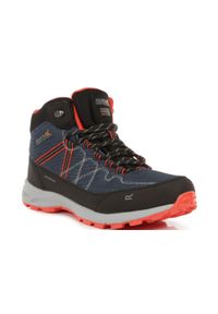 Regatta - Buty trekkingowe męskie Samaris Lite. Kolor: niebieski. Materiał: poliester. Sport: turystyka piesza