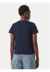 Tommy Jeans T-Shirt DW0DW22277 Granatowy Regular Fit. Kolor: niebieski. Materiał: bawełna #3
