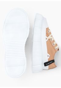 Inuikii - Sneakersy damskie INUIKII MATILDA CANVAS LOW 23. Okazja: do pracy, na spacer, na co dzień. Kolor: biały. Sport: turystyka piesza #3