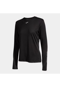 Longsleeve do biegania damski Joma R-Nature. Kolor: czarny. Długość rękawa: długi rękaw. Sport: bieganie #1