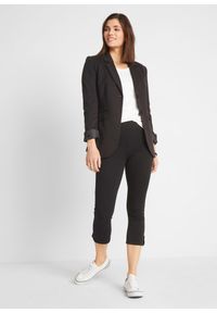 bonprix - Legginsy 3/4. Kolor: czarny. Styl: sportowy #2