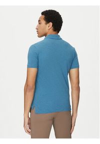 Polo Ralph Lauren Polo 710536856412 Błękitny Slim Fit. Typ kołnierza: polo. Kolor: niebieski. Materiał: bawełna #5