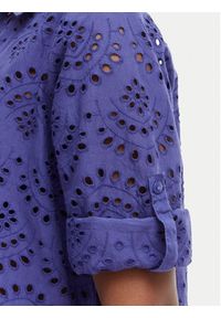 Iconique Sukienka letnia Ella IC26-082 Fioletowy Relaxed Fit. Kolor: fioletowy. Materiał: bawełna. Sezon: lato #5