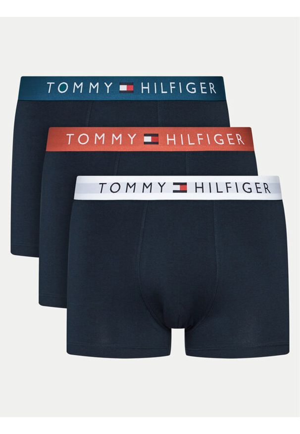 TOMMY HILFIGER - Tommy Hilfiger Komplet 3 par bokserek UM0UM03181 Czarny. Kolor: czarny. Materiał: bawełna