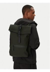 Rains Plecak Rolltop Rucksack W3 13320 Zielony. Kolor: zielony. Materiał: materiał #4