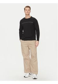 Jack & Jones Longsleeve Fusion 12273134 Czarny Regular Fit. Kolor: czarny. Materiał: syntetyk, bawełna. Długość rękawa: długi rękaw #4