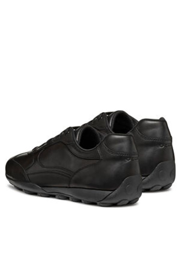 Geox Półbuty U Snake 2.0 U45GXC 00043 C9999 Czarny. Kolor: czarny. Materiał: skóra