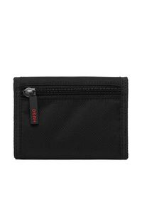 Hugo - HUGO Portfel 50558548 Czarny. Kolor: czarny. Materiał: materiał #3