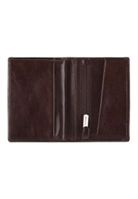 Wittchen - Męski portfel skórzany z podzielonym wnętrzem ciemny brąz. Kolor: brązowy. Materiał: skóra #4