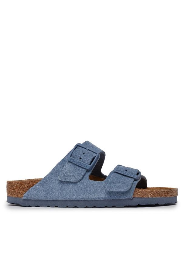 Klapki Birkenstock. Kolor: niebieski