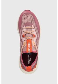 HOFF - Hoff sneakersy WAVE DYNAMIC kolor różowy 22318004. Nosek buta: okrągły. Zapięcie: sznurówki. Kolor: różowy. Materiał: guma. Obcas: na platformie #2