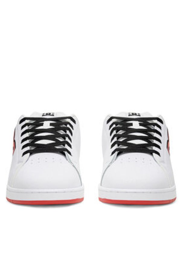 DC Sneakersy GAVELER DC01704270 Biały. Kolor: biały. Materiał: skóra