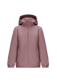 Kurtka uniwersalna dziewczęca Jack Wolfskin 16092622197. Typ kołnierza: kaptur. Kolor: różowy. Materiał: syntetyk