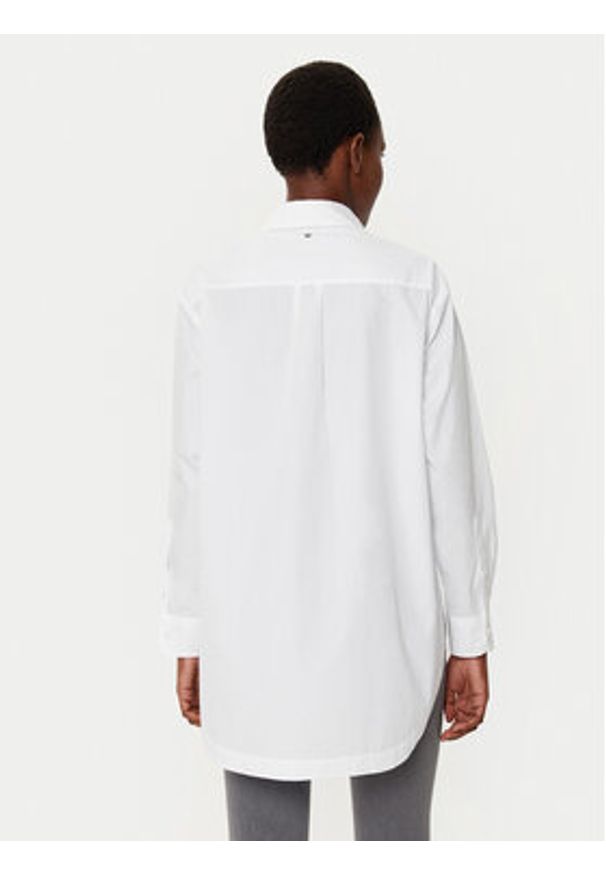 BOSS Koszula 50530981 Biały Relaxed Fit. Kolor: biały. Materiał: bawełna