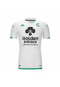 Kappa - Koszulka wyjazdowa Cercle Bruges Kombat Pro 2023/24. Kolor: wielokolorowy, biały, zielony. Materiał: materiał. Sport: piłka nożna #1