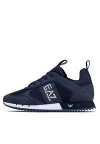 EA7 Emporio Armani Sneakersy X8X027 XK050 D813 Granatowy. Kolor: niebieski. Materiał: materiał