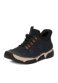 Rieker Sneakersy CEO-45963-14 Granatowy. Kolor: niebieski. Materiał: skóra #6