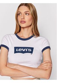 Levi's® T-Shirt Graphic Ringer A3523-0005 Biały Regular Fit. Kolor: biały. Materiał: bawełna #3