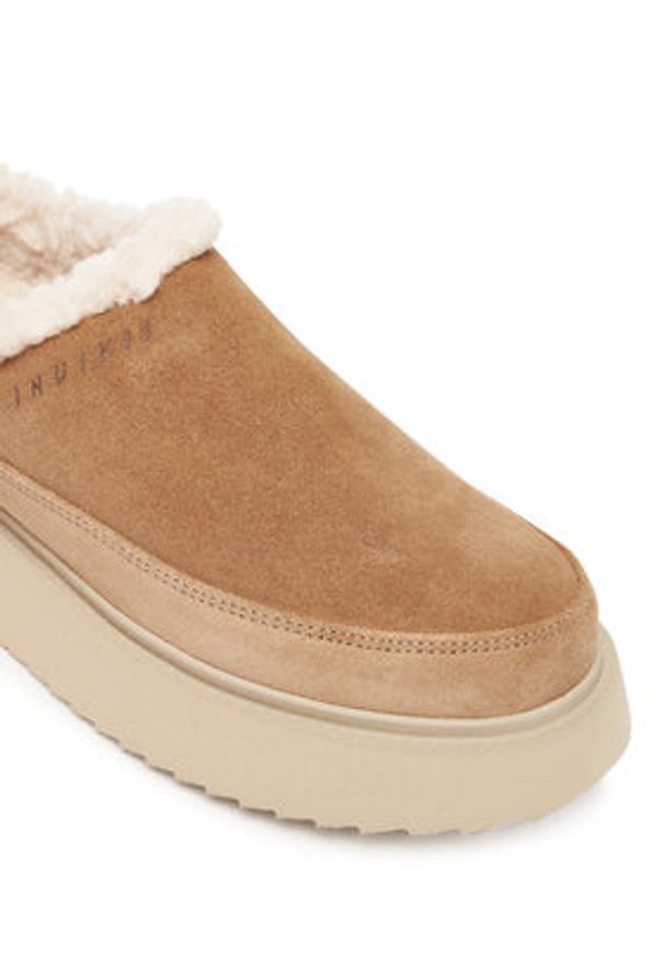 Inuikii Śniegowce Classic Micro 1014.026.0021 Beżowy. Kolor: beżowy. Materiał: zamsz, skóra