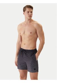 BOSS Szorty kąpielowe Vale 50534343 Szary Regular Fit. Kolor: szary. Materiał: syntetyk #4