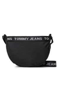 Tommy Jeans Torebka Tjw Essential Moon Bag AW0AW15146 Czarny. Kolor: czarny