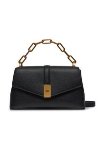 DKNY Torebka Conner R343RB25 Czarny. Kolor: czarny. Materiał: skórzane