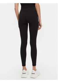 Hugo - HUGO Legginsy 50545350 Czarny Slim Fit. Kolor: czarny. Materiał: syntetyk #4